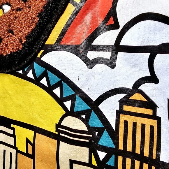 Ol' Dirty Bastard x REASON Black Grahic T-shirt With ODB Applique Size Small - Picture 6 of 6